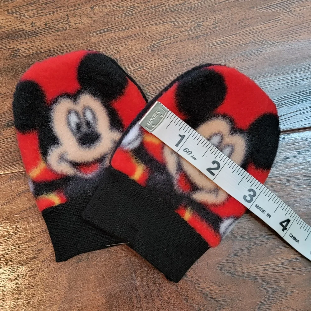 Mickey Mouse Disney Fleece Baby Mittens